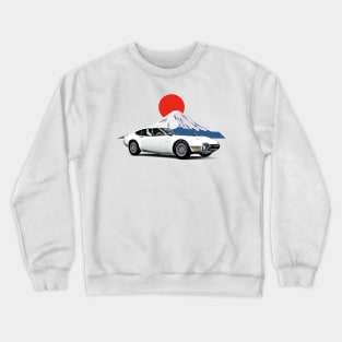 2000GT Fuji JDM Japan Print Crewneck Sweatshirt